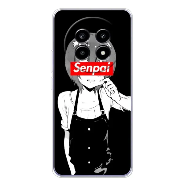 Чохол з принтом «Senpai» для Realme 13 Pro