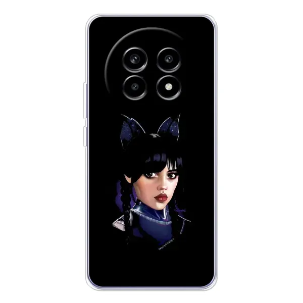 Чохол з принтом «серйозна Венздей» для Realme 13 Pro Чохол з принтом «серйозна Венздей» для Realme 13 Pro