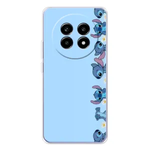 Чехол с принтом Стич на Realme 13 Pro (Стич фон)