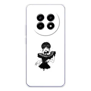 Чехлы Венсдей на Realme 13 Pro Уэнсдей (AlphaPrint) (танец Уэнздей)