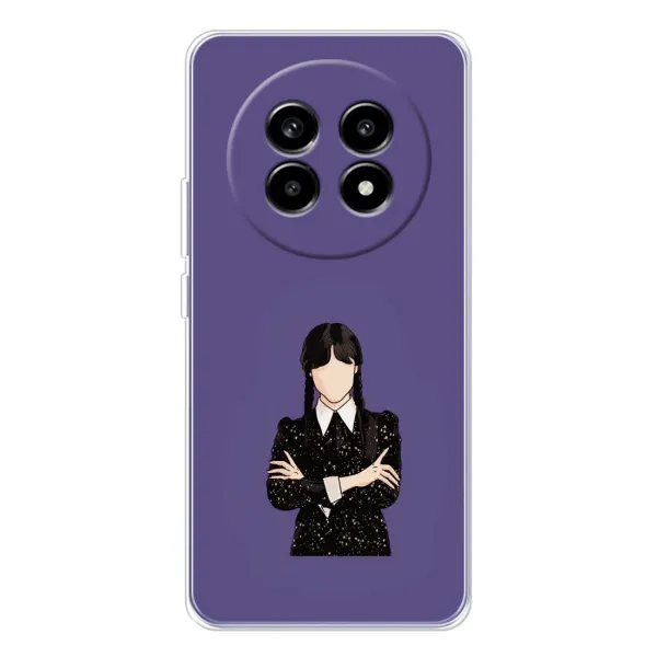 Чохол з принтом «Венздей у чорному» для Realme 13 Pro Чохол з принтом «Венздей у чорному» для Realme 13 Pro