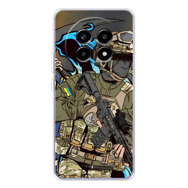 Чехол с принтом «Воин ВСУ» для Realme 13 Pro