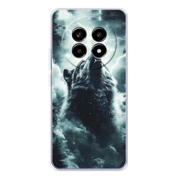 Чохол з принтом «Вовк у хмарах» для Realme 13 Pro Чохол з принтом «Вовк у хмарах» для Realme 13 Pro