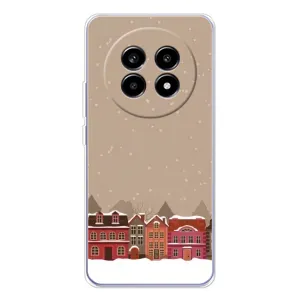 Новорічні, Святкові Чохли для Realme 13 Pro - 2024 год (Зимове місто)