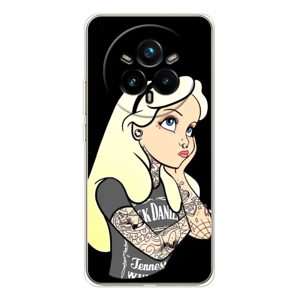 Чехол с принтом «Девочка в тату» для Realme 14 Pro 5G Чехол с принтом «Девочка в тату» для Realme 14 Pro 5G