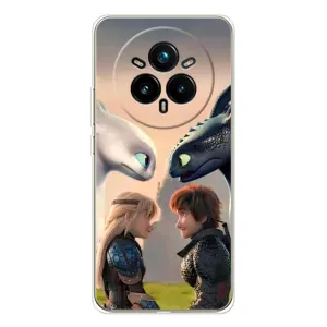Чохол як приборкати дракона на Realme 14 Pro 5G (Гикавка і Астрід)