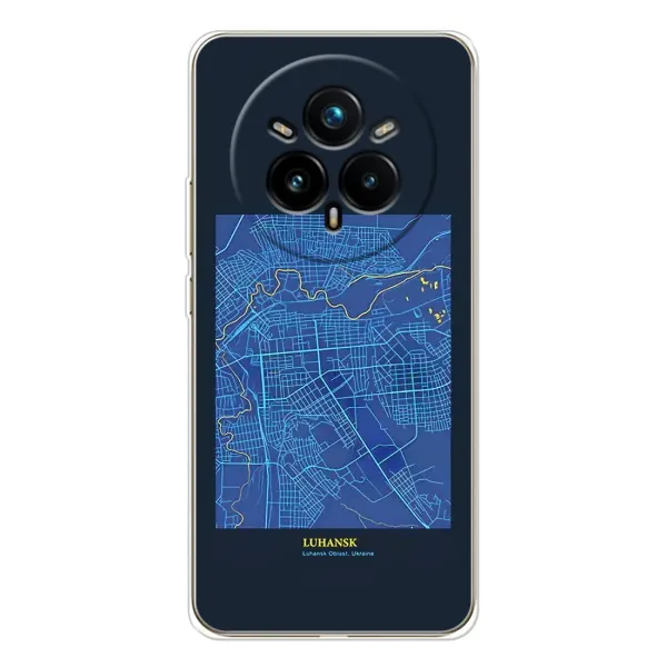 Чехол с принтом «Гуганск» для Realme 14 Pro 5G