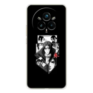Чохли на тему: Ітачи Учіха для Realme 14 Pro 5G (AlphaPrint) (колаж Ітачі)