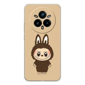 Чехол с Лабубу на Realme 14 Pro 5G (Bored Ape в красном)