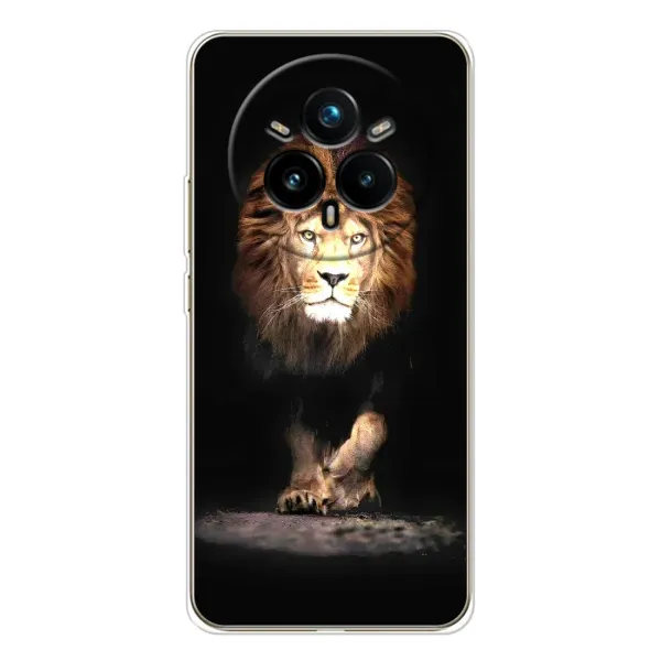 Чехол с принтом «Лев» для Realme 14 Pro 5G Чехол с принтом «Лев» для Realme 14 Pro 5G