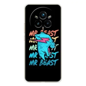 Чехол с принтом «logo Mr beast» для Realme 14 Pro 5G