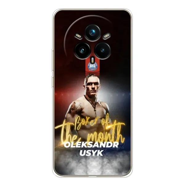 Чехол с принтом «Olexandr Usyk» для Realme 14 Pro 5G