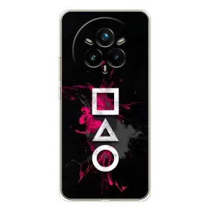 Чохол Гра в кальмара для Realme 14 Pro 5G (Символи Гра кальмара)