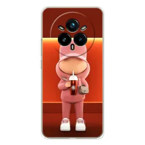 Крутые Чехлы Луи Виттон для Realme 14 Pro 5G (AlphaPrint) (С Кофе)
