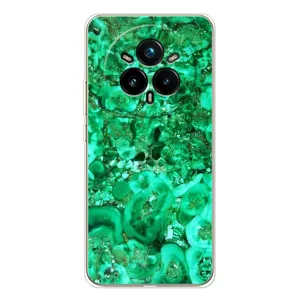 Мраморный чехол на Realme 14 Pro 5G (VPrint) (Салатный Мрамор)