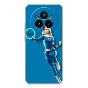 Чехол с принтом Фантастическая четверка для Realme 14 Pro 5G (Сью Сторм полет)