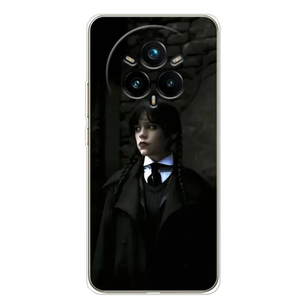 Чехол с принтом «Темный стиль Уэнздей» для Realme 14 Pro 5G