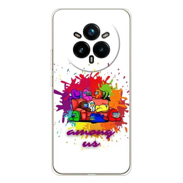 Чехол с принтом «Яркий АмонгАс» для Realme 14 Pro 5G