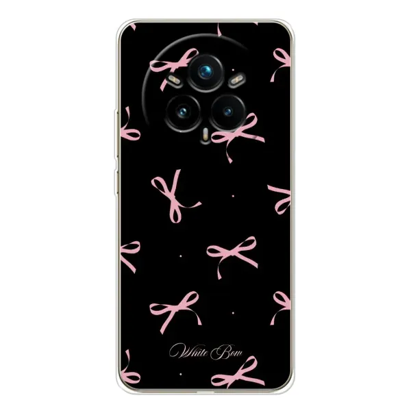 Чохол з принтом «Банти на чорному» для Realme 14 Pro Plus Чохол з принтом «Банти на чорному» для Realme 14 Pro Plus