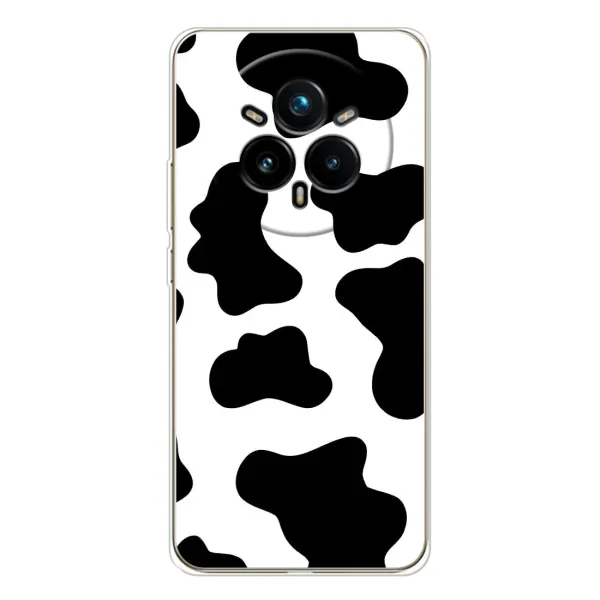 Чохол з принтом «Чорная Буренка» для Realme 14 Pro Plus