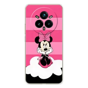 Міккі Маус чохол для Realme 14 Pro Plus (AlphaPrint - Мультяшні) (Дівчинка Maus)