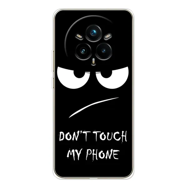 Чохол з принтом «Dont Touch» для Realme 14 Pro Plus