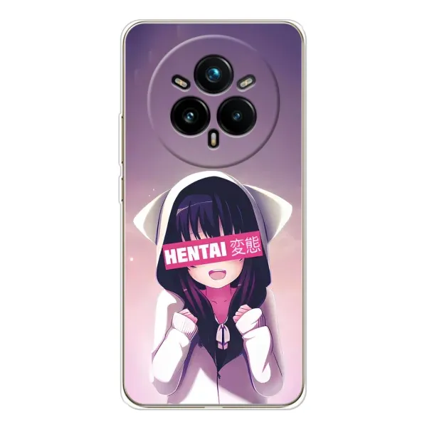 Чохол з принтом «Hentai chan» для Realme 14 Pro Plus