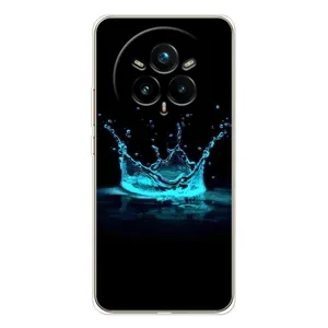 Чохол з Короною Реалмі 14 Про Плюс - (AlphaPrint) (Крапля корони)
