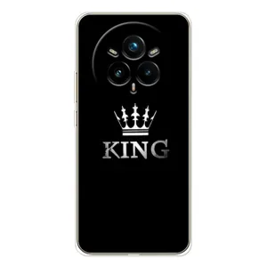 Чохол з Короною Реалмі 14 Про Плюс - (AlphaPrint) (KING)