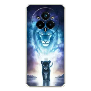 Чохол з картинкою ЛЕВ для Realme 14 Pro Plus (VPrint) (Маленький лев)
