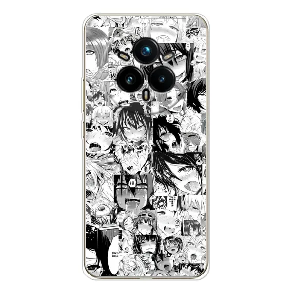 Чохол з принтом «Ahegao manga» для Realme 14 Pro Plus