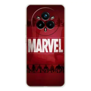 Чехол МАРВЕЛ для Реалми 14 Про Плюс (AlphaPrint) (MARVEL)