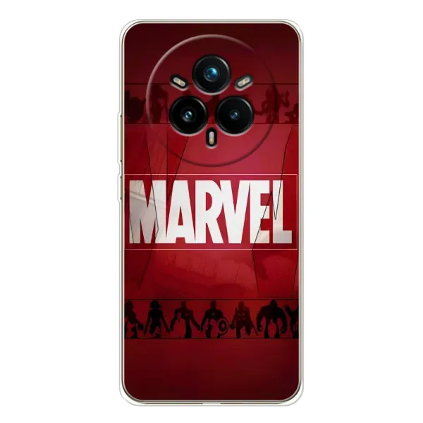 Чохол з принтом «MARVEL» для Realme 14 Pro Plus