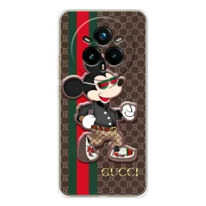 Чохли GUCCI для Реалмі 14 Про Плюс (AlphaPrint) (Маус Гуччі)