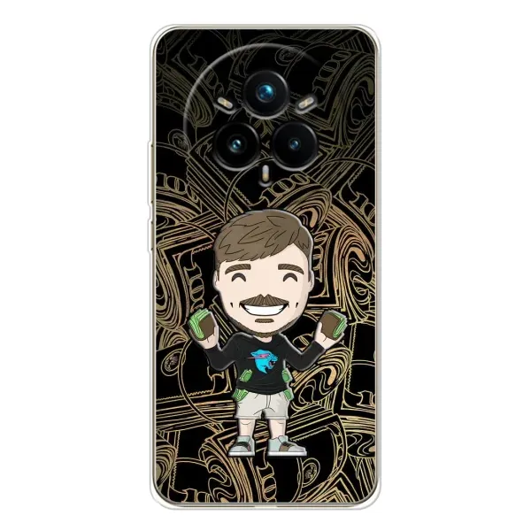 Чохол з принтом «Mister Beast» для Realme 14 Pro Plus