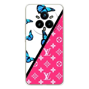 Бренднові Чохли для Realme 14 Pro Plus - (PREMIUMPrint) (Мода LV)