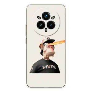 Чохли з Мавпами NFT для Realme 14 Pro Plus (AlphaPrint) (мавпа NFT в окулярах)