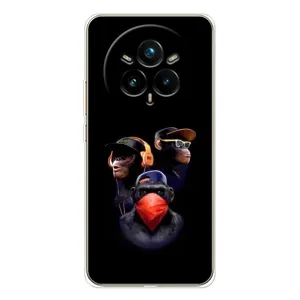 Чохол з Мавпами Realme 14 Pro Plus - (AlphaPrint) (Три мавпи)