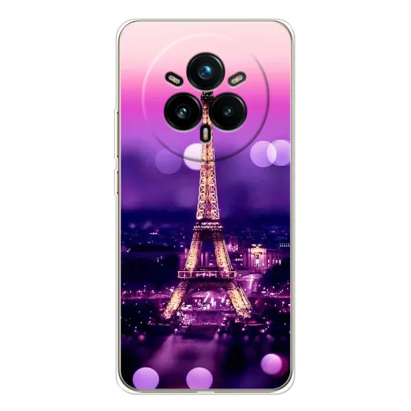 Чехол с принтом «Париж Башня» для Realme 14 Pro Plus