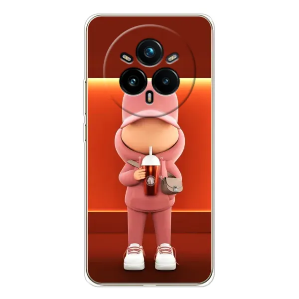 Чохол з принтом «З Кавою» для Realme 14 Pro Plus