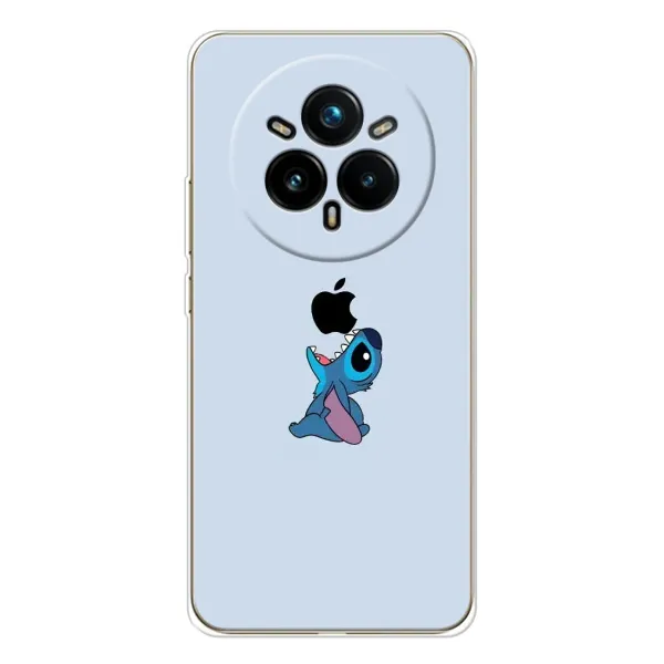 Чохол з принтом «Stitch apple» для Realme 14 Pro Plus