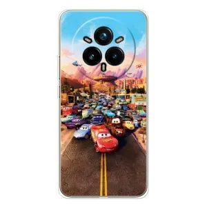 Силіконовий чохол Маквін для Realme 14 Pro Plus (Тачки на трасі)