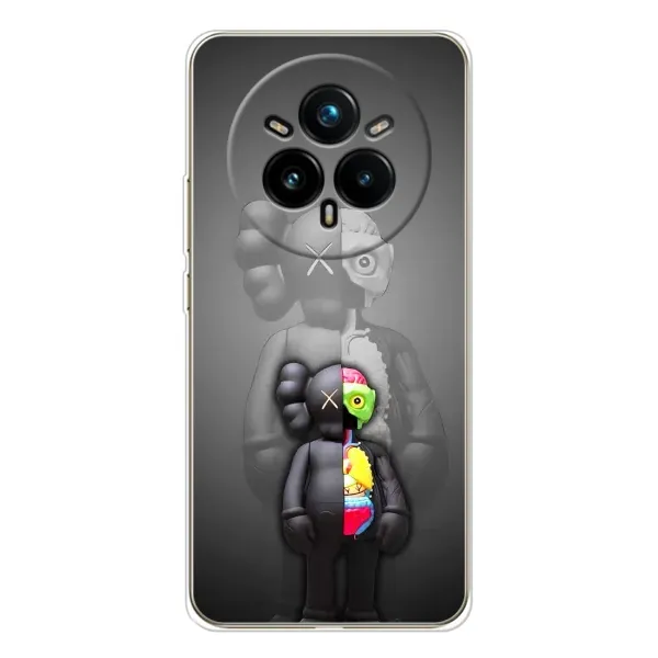 Чохол з принтом «Тіло Bearbrick» для Realme 14 Pro Plus