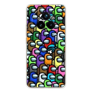 Чехол Амонг Ас для Realme 14 Pro Plus (AlphaPrint) (Убит)