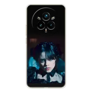 Чохли Венсдей на Realme 14 Pro Plus Уенсдей (AlphaPrint) (погляд Венздей)