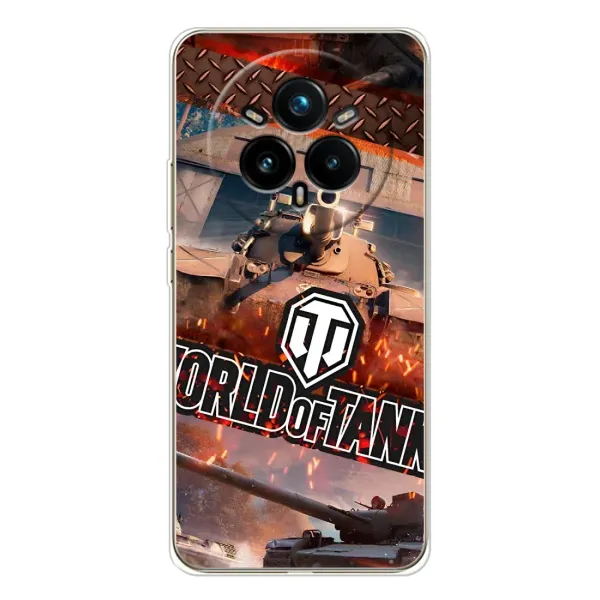 Чехол с принтом «World of Tanks» для Realme 14 Pro Plus