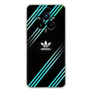 Чехлы Адидас для Realme 14 Pro (AlphaPrint) (Адидас с полосами)
