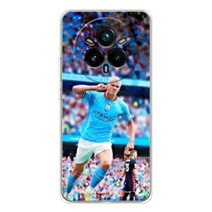 Чехлы с футболистом Ерлинг Холанд для Realme 14 Pro (AlphaPrint) (фанаты Холанда)