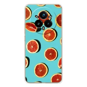 Чехлы с Фруктами для Realme 14 Pro (VPrint) (Грейпфрут)