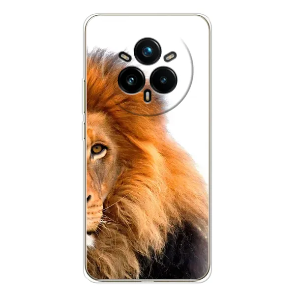Чехол с принтом «Лев грива» для Realme 14 Pro 5G